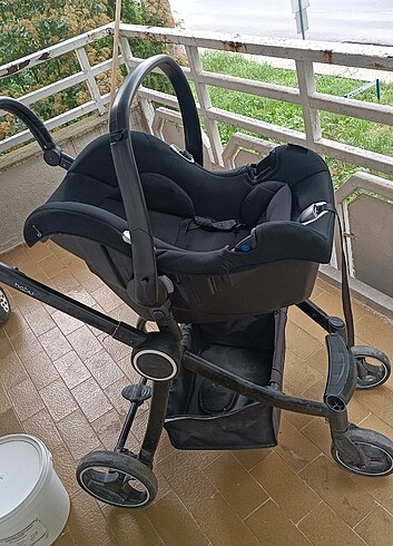 9- 18 kg Beden siyah Renk Bebek arabası 