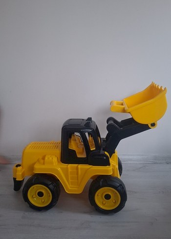  Beden Sarı Büyük Tekerlekli Oyuncak Kamyonlar