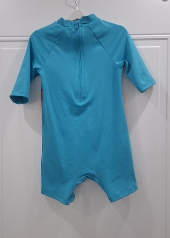 Renkli Baskılı Mavi Erkek Çocuk Mayo - Görsel 6