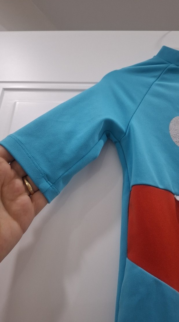 Renkli Baskılı Mavi Erkek Çocuk Mayo - Görsel 4