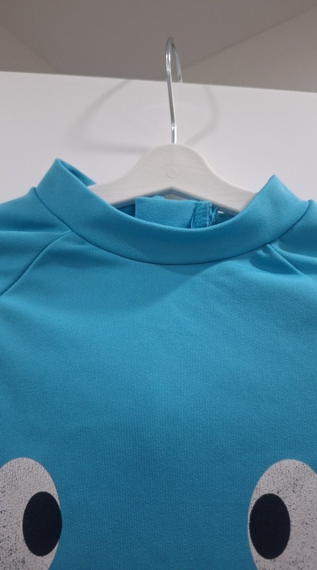 Renkli Baskılı Mavi Erkek Çocuk Mayo - Görsel 5