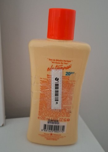 Eda Taşpınar Eda Taşpınar SPF 20 Beyaz Ten Bronzlaştırıcı