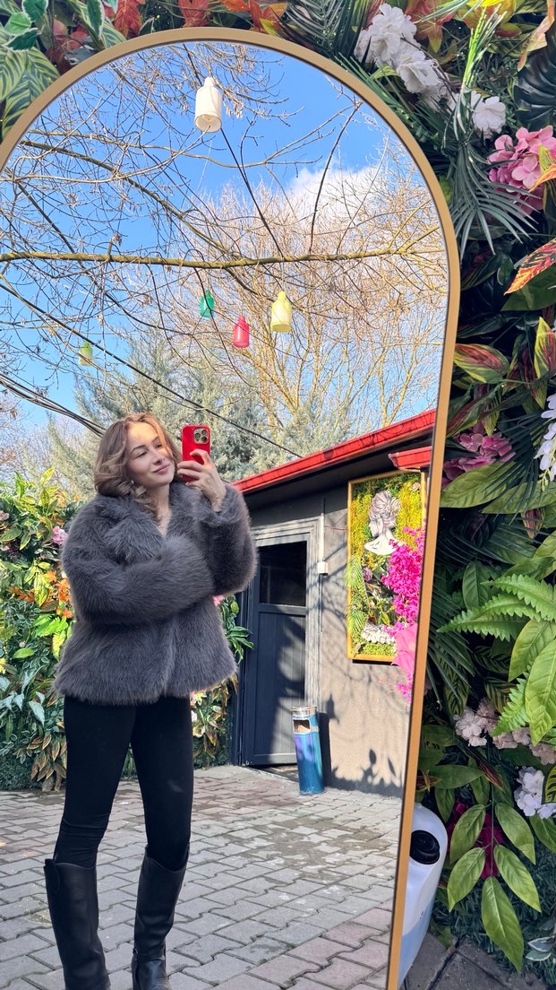 Gri Suni Kürk - Görsel 2