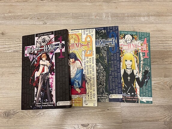 death note 2 ve 4. cilt