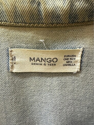 Mango mango orijinal kot ceket