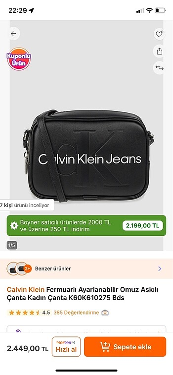 Calvin Klein Jeans çanta