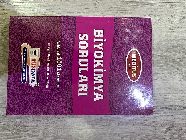 Meditus biyokimya soru bankası