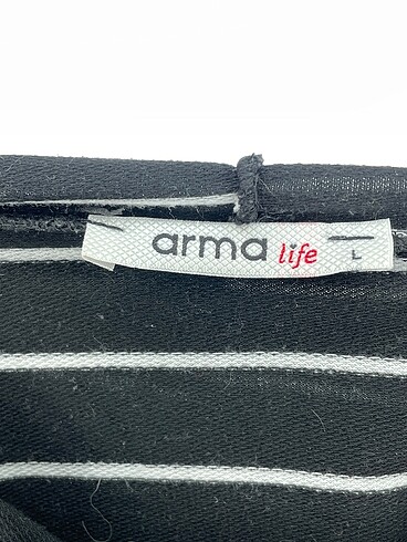 l Beden siyah Renk PreLoved Sweatshirt %70 İndirimli.