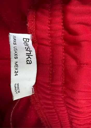 Kırmızı Fermuarlı Kadın Eşofman Altı - Görsel 4