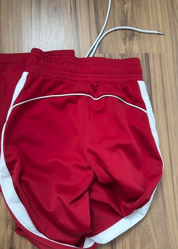 Kırmızı Fermuarlı Kadın Eşofman Altı - Görsel 3