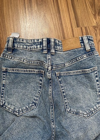 Gri Mavi Normcore Midi Kadın Denim Pantolon - Görsel 4