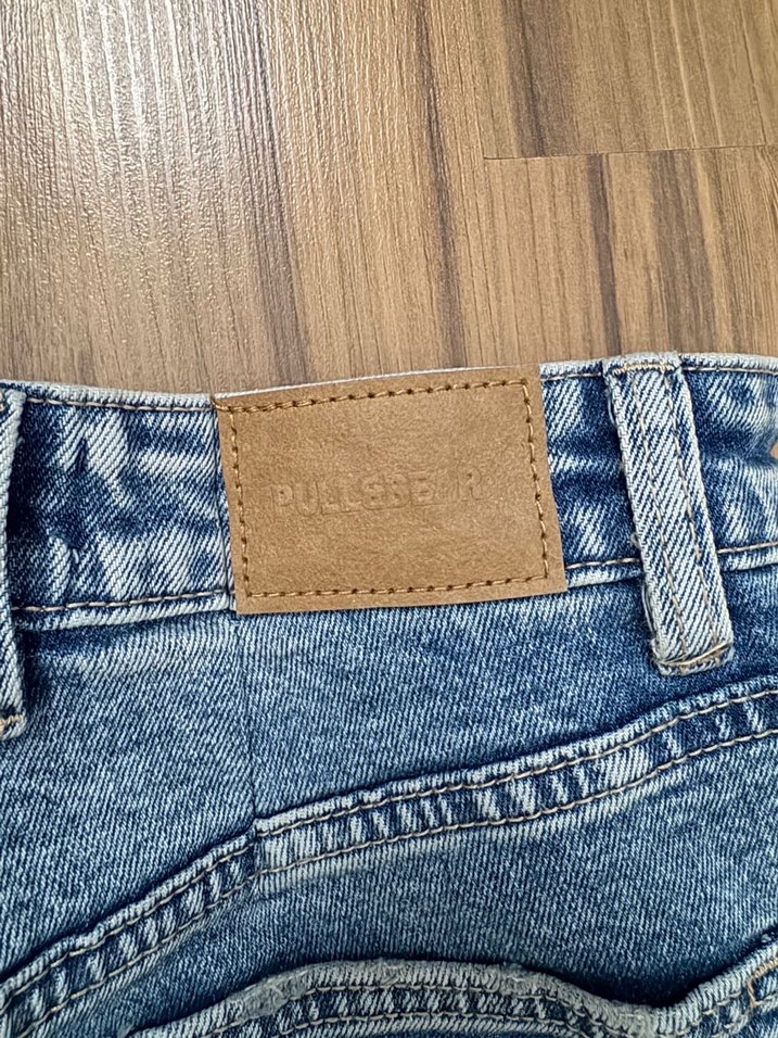 Gri Mavi Normcore Midi Kadın Denim Pantolon - Görsel 5