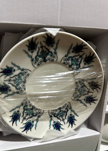 Karaca 6'lı Beyaz Kahve Fincan Takımı Özel Bursa Serisi - Görsel 3