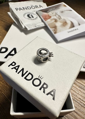 Pandora logosu orjinal charm - Görsel 3