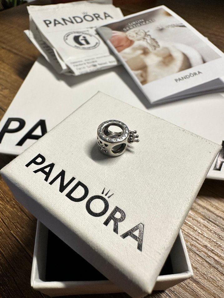 Pandora logosu orjinal charm - Görsel 3