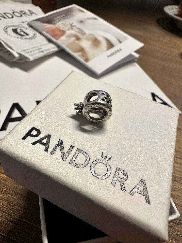 Pandora logosu orjinal charm - Görsel 4