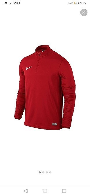 Nike sweatshirt kırmızı ünisex nike 