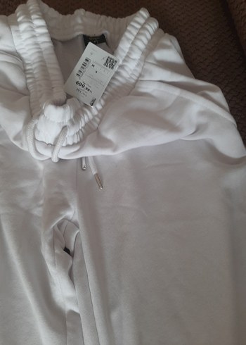 Beyaz Kadın Eşofman - Görsel 4