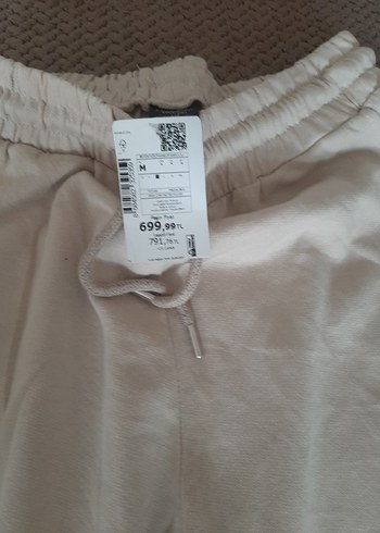 BejKadın Salaş Pamuklu Eşofman Altı - Görsel 4