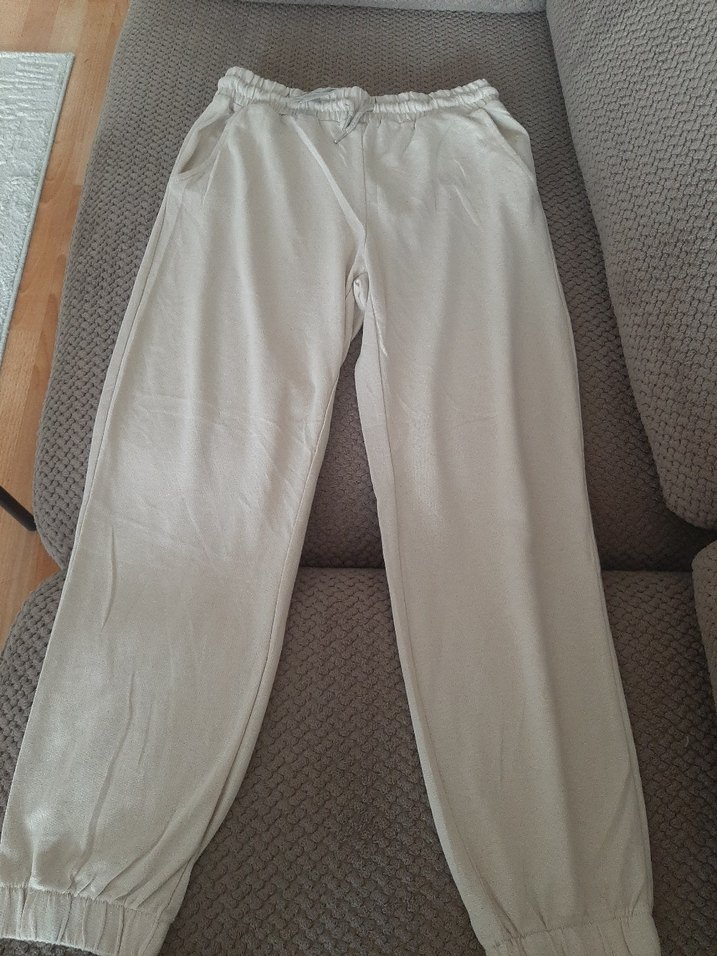 Bej Renkli Rahat Eşofman Altı - Görsel 3