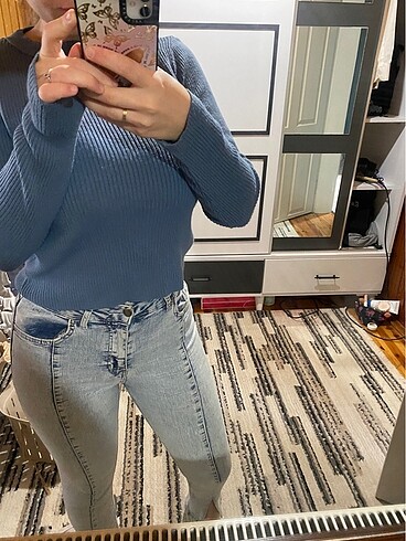 Zara Paça Detay İspanyol Jean