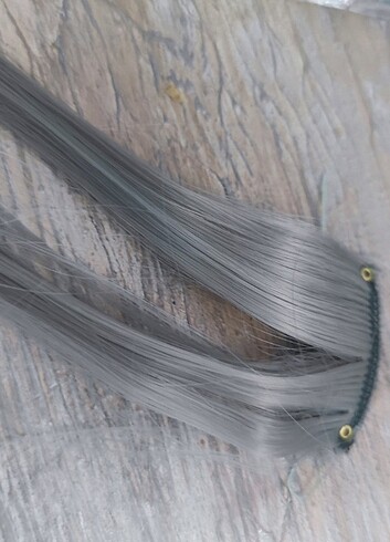  Beden Fiber sentetik tek çıtçıt saç 