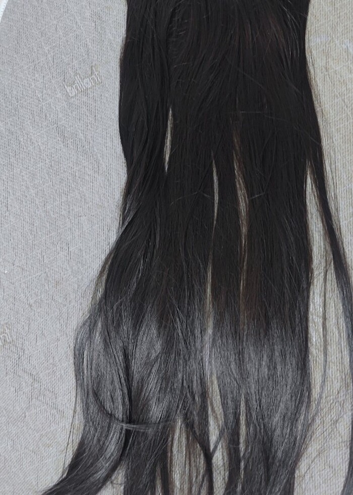 85 cm fiber sentetik yarım ay postiş - Görsel 3