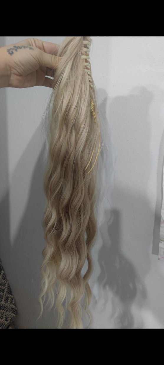 Fiber sentetik tokalı at kuyruğu - Görsel 3