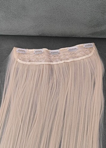 100 cm yarım ay postiş fiber sentetik - Görsel 4