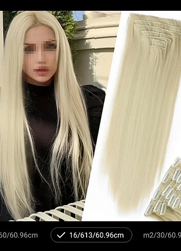 Fiber sentetik postiş seti
