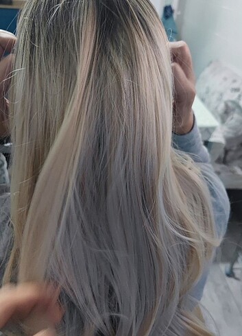 Fiber sentetik peruk - Görsel 6