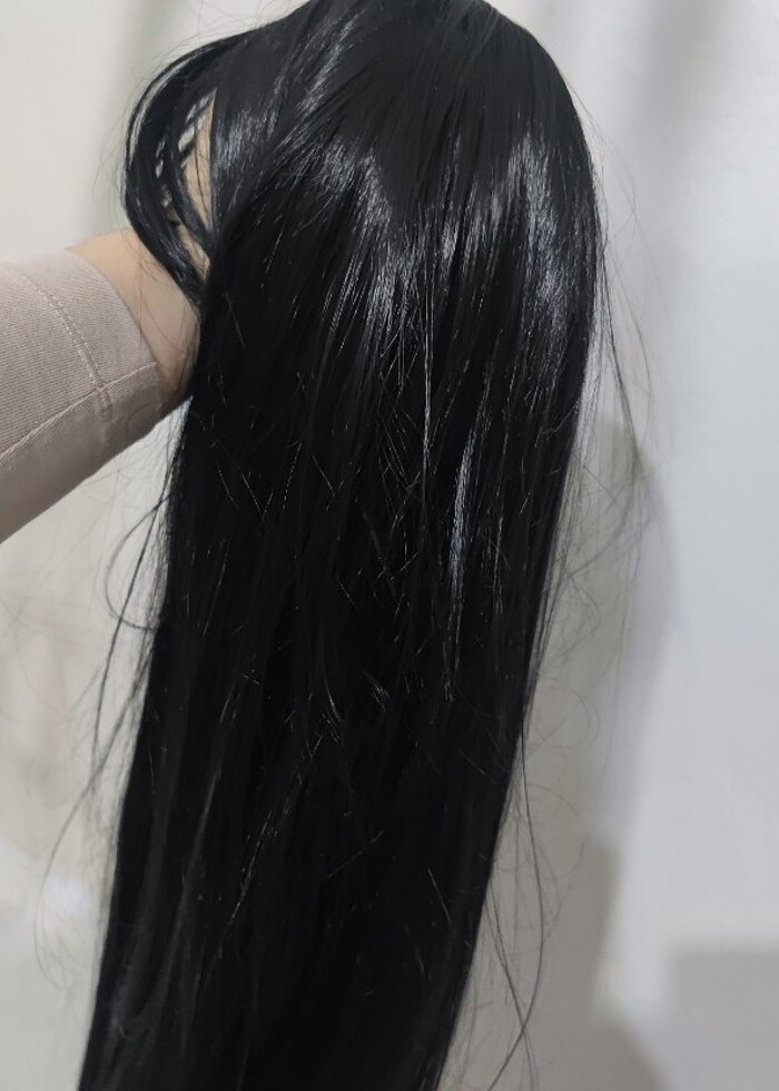 Fiber sentetik peruk - Görsel 5