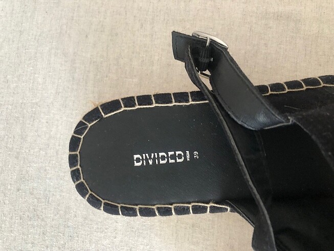 39 Beden H&M süet espadril sandalet