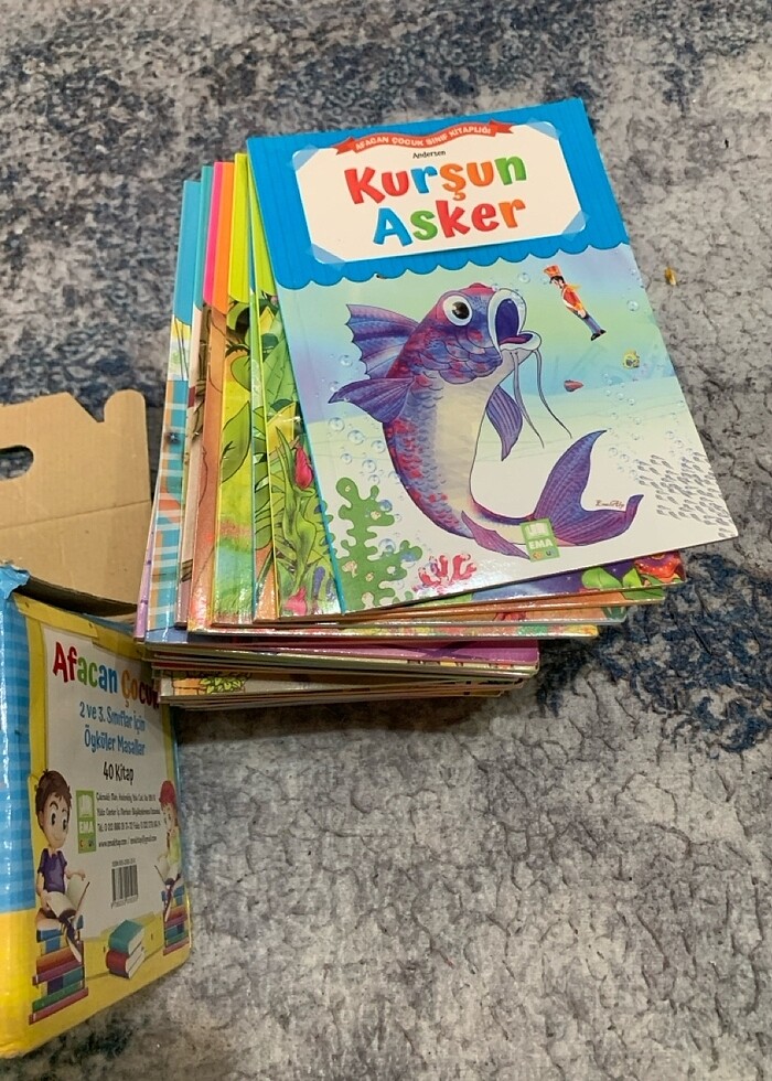 Afacan çocuk kitap serisi2.3 sınıf için öyküler masallar - Görsel 2