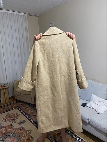 m Beden Zara uzun camel kaban