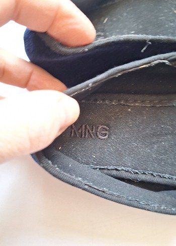 Kız Çocuk Lacivert Tokalı Babet Ayakkabı - Görsel 3