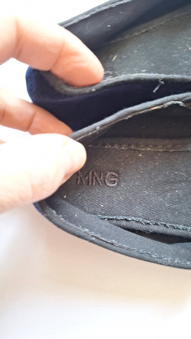 Kız Çocuk Lacivert Tokalı Babet Ayakkabı - Görsel 3