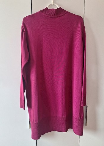 SİTARE Fermuarlı Yüksek Yakalı Kadın Kazak - Görsel 5