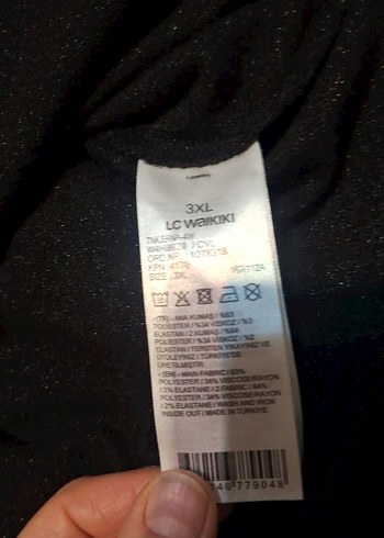 Siyah Yüksek Yakalı Uzun Kollu Salaş Kazak - Görsel 5