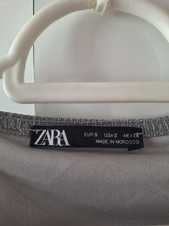 Gri Pilili Midi Bohem Elbise - Görsel 3