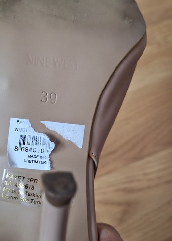 Bej Tokalı Kadın Topuklu Stiletto - Görsel 5