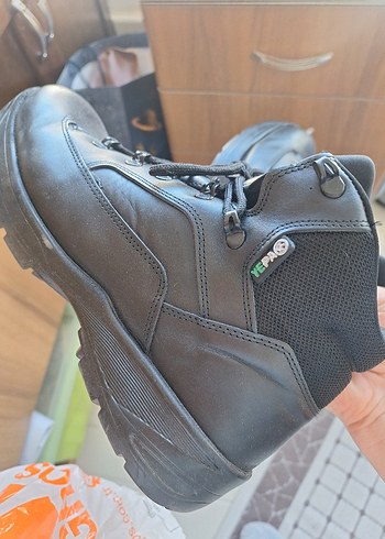 Siyah Erkek Lastik Botlar Tokalı - Görsel 4