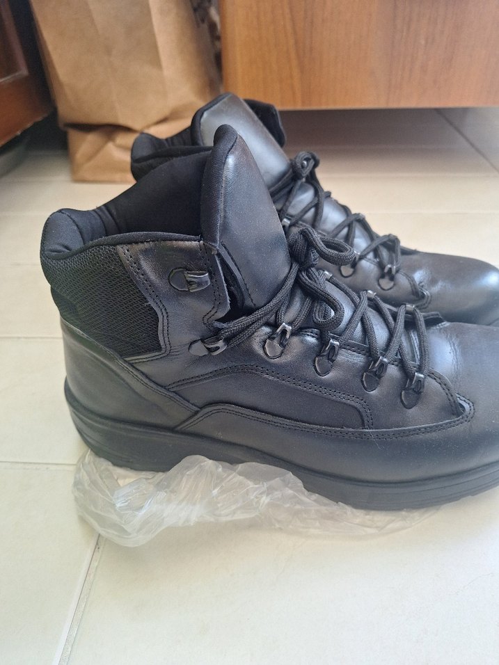 Siyah Erkek Lastik Botlar Tokalı - Görsel 2