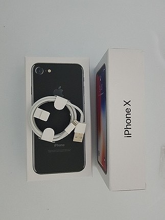 iphone usb lightingh kablo kulaklık rezerve