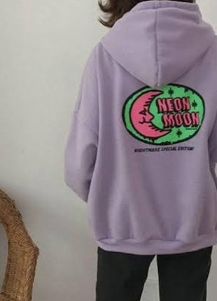 Neon moon sweatshirt 