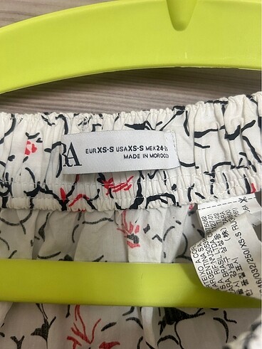 xs Beden Zara Etek