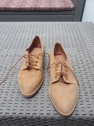 bershka bayan süet ayakkabi