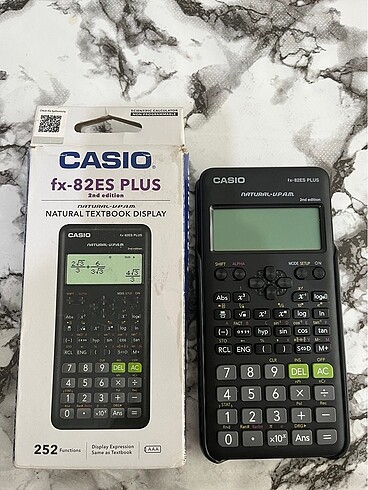 Casio fonksiyonlu hesap makinesi