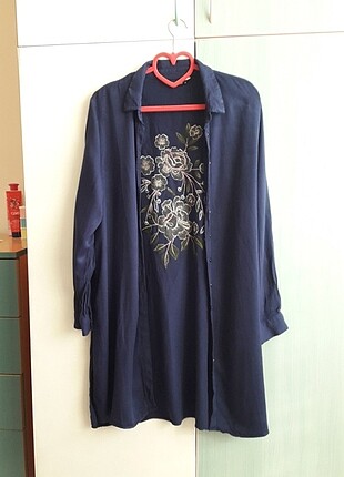 xl Beden Lacivert Tunik