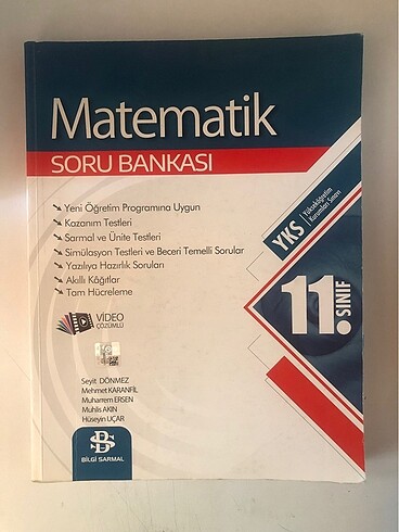 11. Sınıf test kitapları